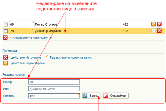 Подотчетни лица