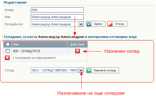 Материално отговорни лица