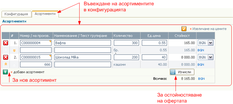 Конфигурации